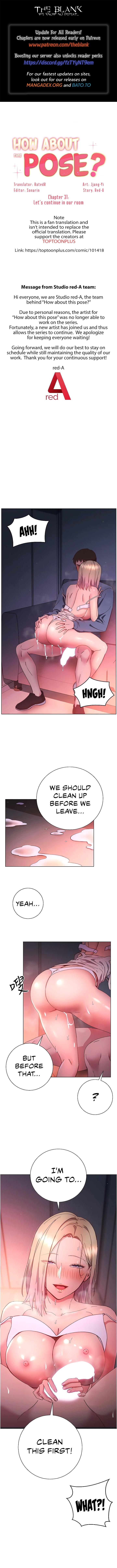 How About This Pose? Chapter 31 - Let's continue in our room image 0