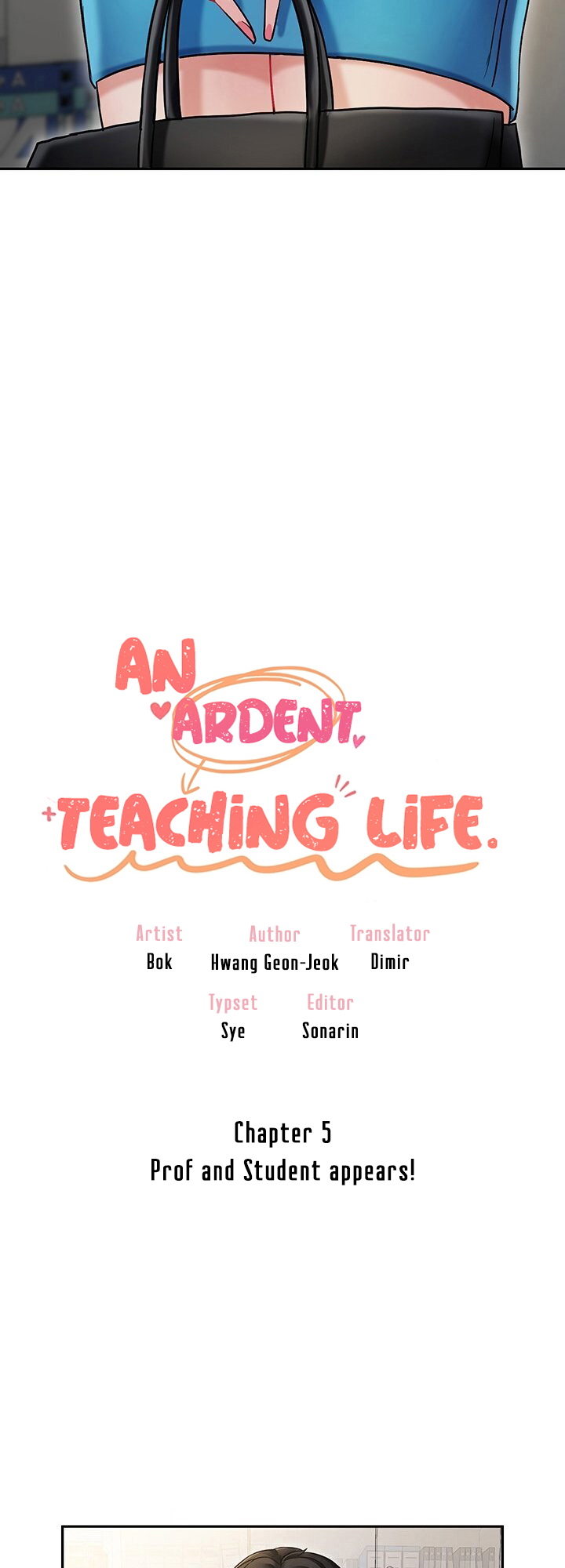 An Ardent Teaching Life Chapter 5 - Prof and Student appears! image 3