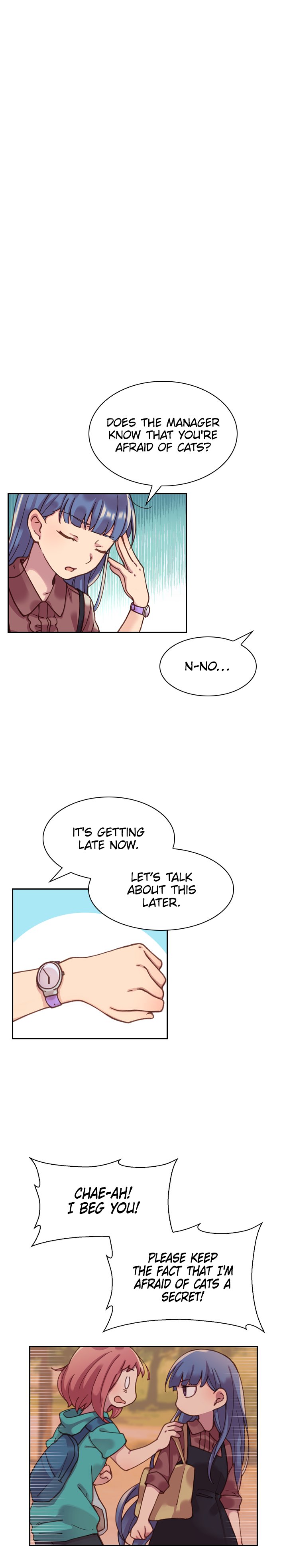 INVITED TO THE CAT CAFÉ Chapter 13 image 0