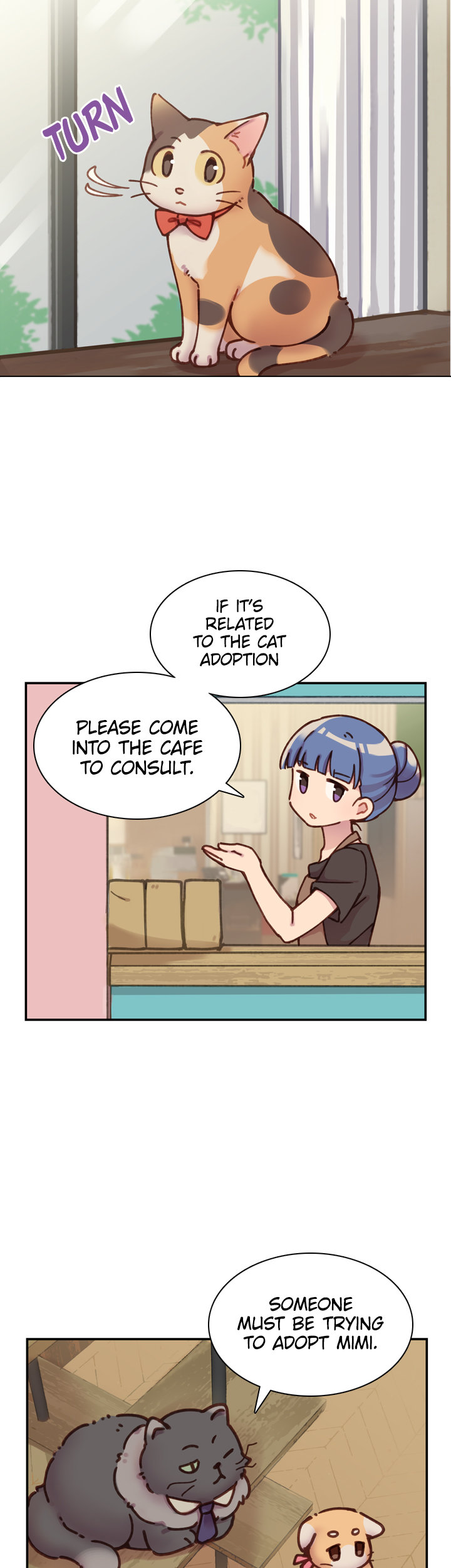 INVITED TO THE CAT CAFÉ Chapter 24 image 17