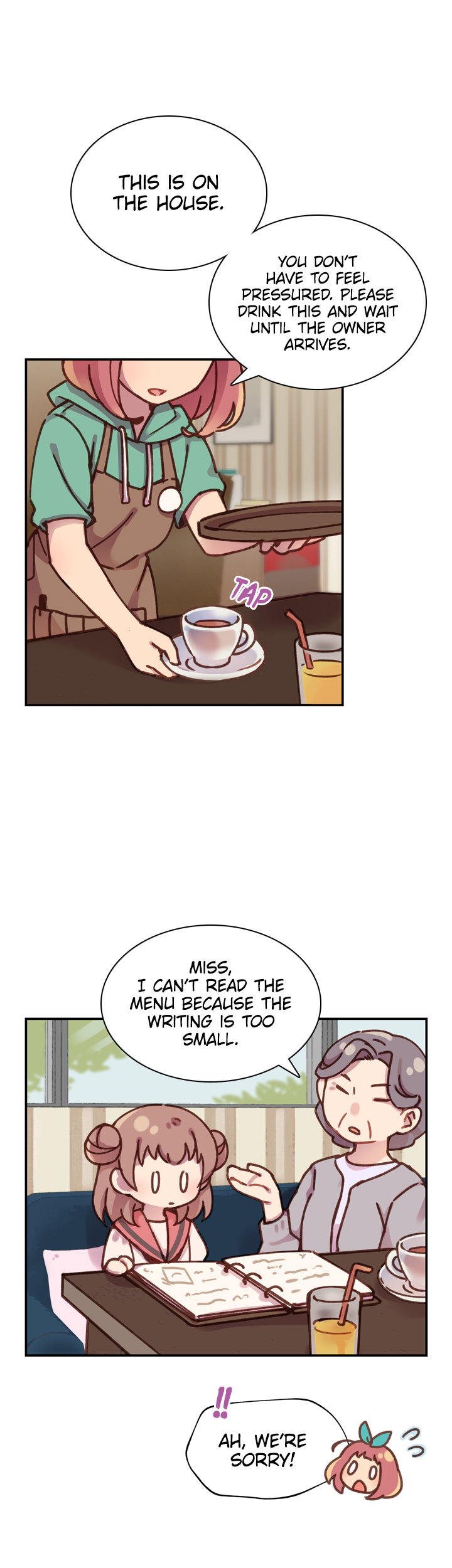 INVITED TO THE CAT CAFÉ Chapter 25 image 3
