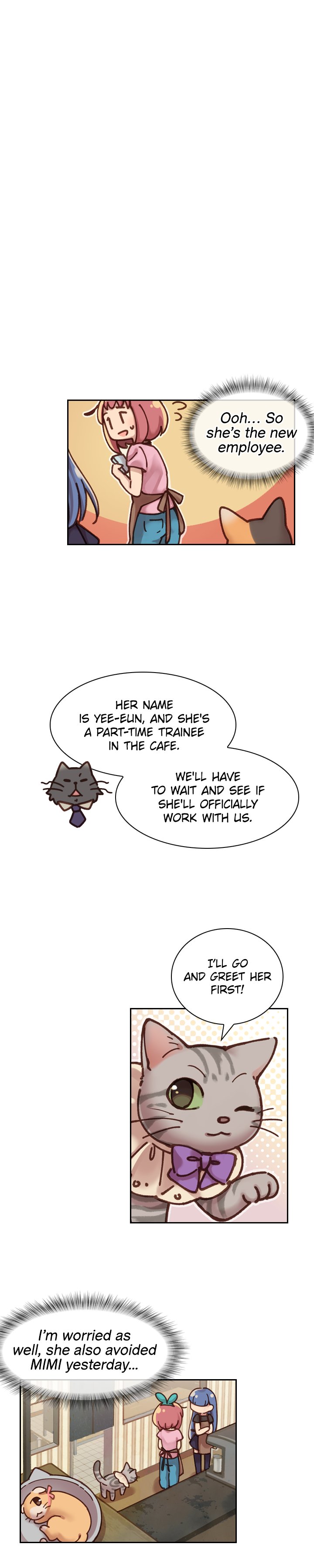 INVITED TO THE CAT CAFÉ Chapter 7 image 0