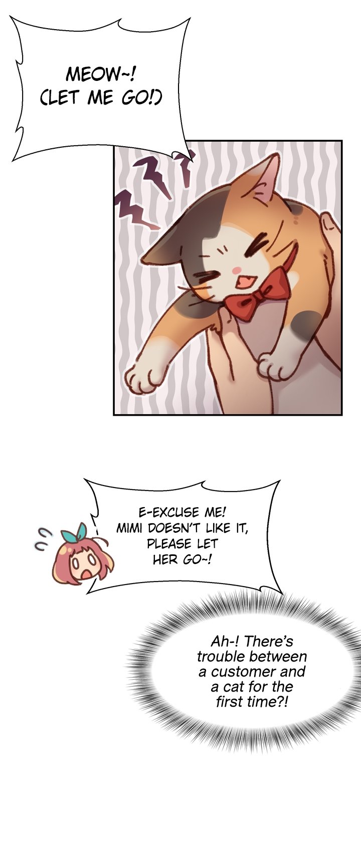 INVITED TO THE CAT CAFÉ Chapter 8 image 1
