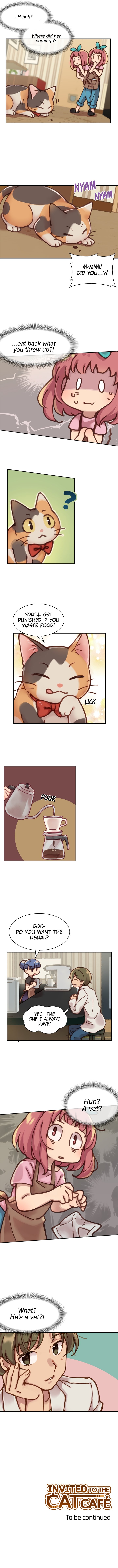 INVITED TO THE CAT CAFÉ Chapter 8 image 6