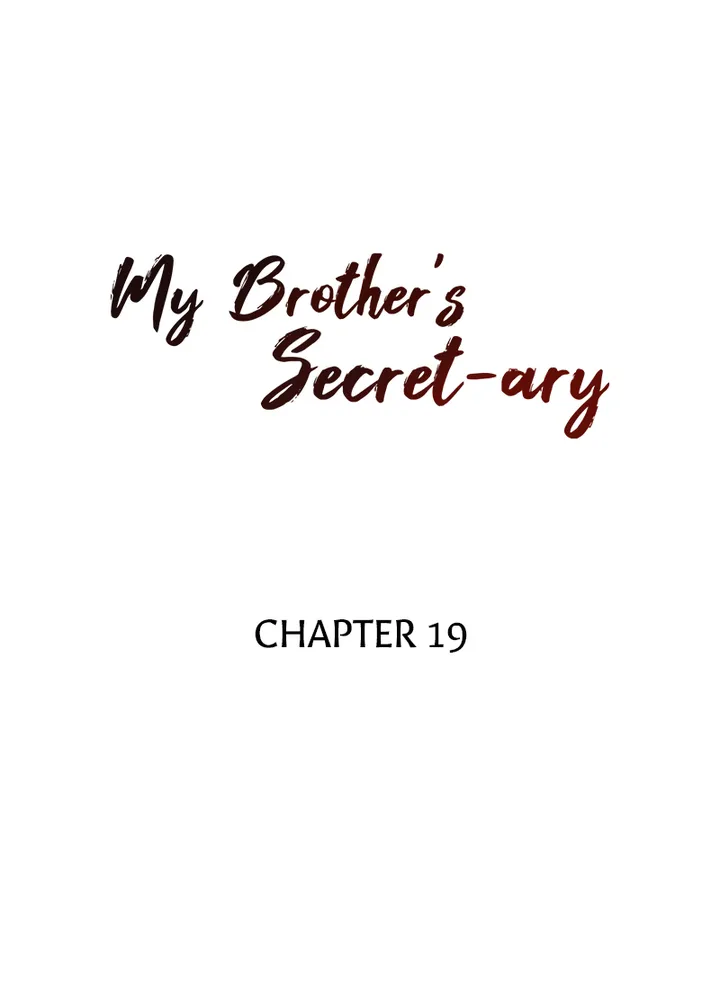 My Brother’s Secret-ary Chapter 19 image 3