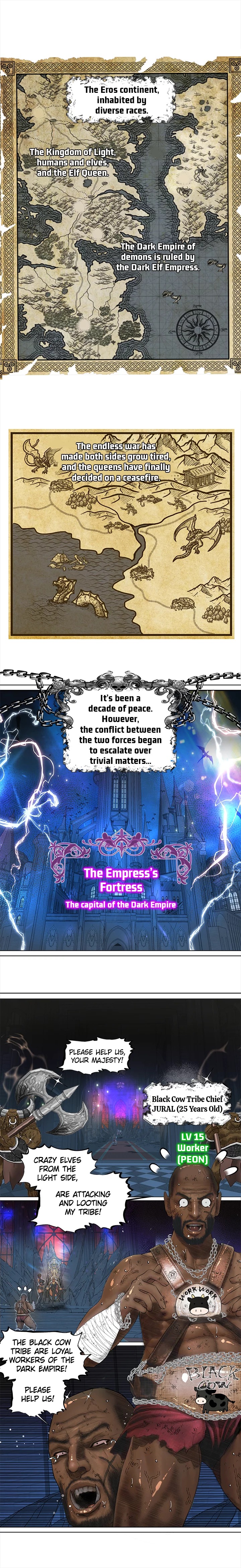 The Dark Elf Queen and the Slave Orc Chapter 1 image 0