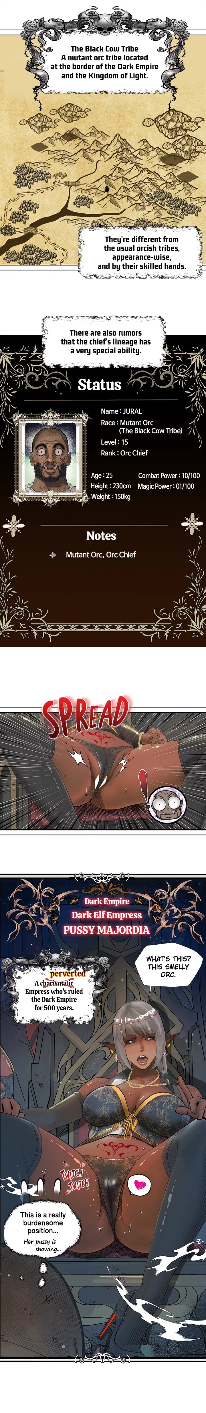 The Dark Elf Queen and the Slave Orc Chapter 1 image 1