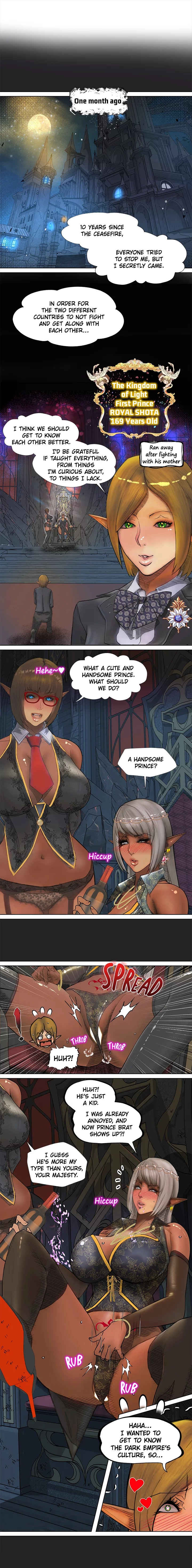 The Dark Elf Queen and the Slave Orc Chapter 1 image 6