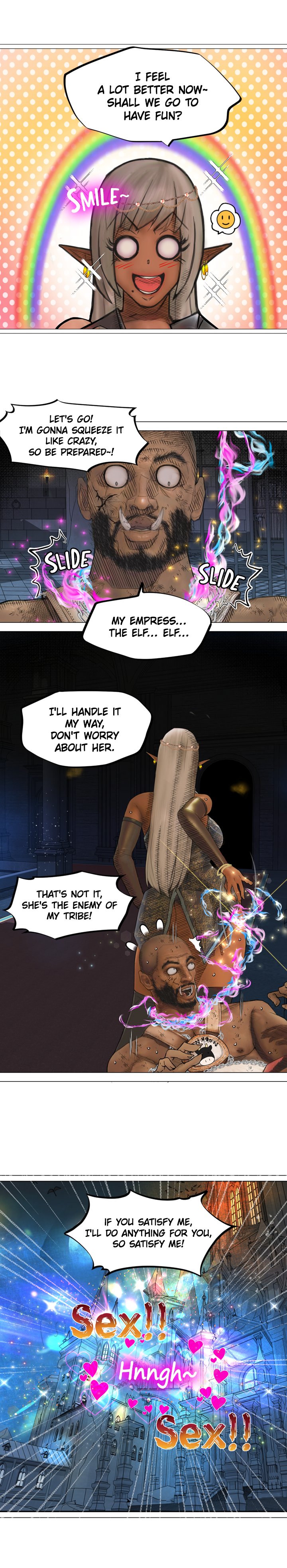 The Dark Elf Queen and the Slave Orc Chapter 10 image 11
