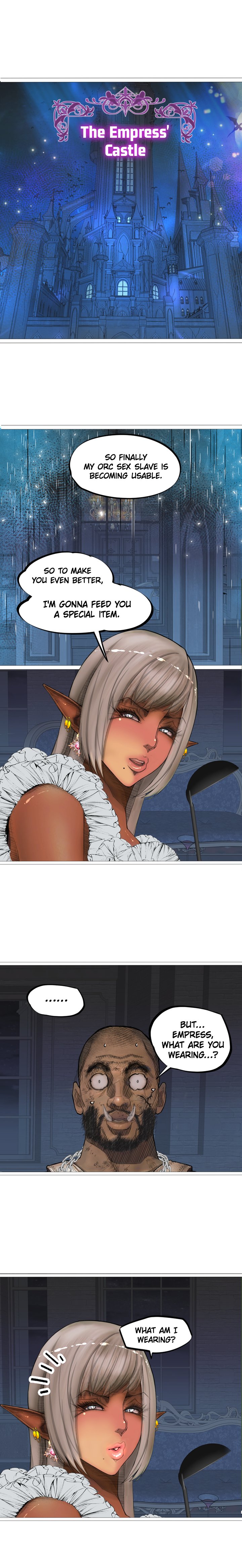 The Dark Elf Queen and the Slave Orc Chapter 11 image 9