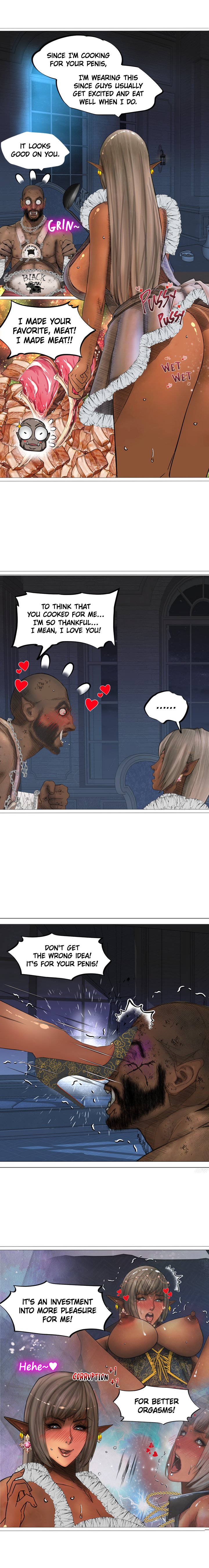 The Dark Elf Queen and the Slave Orc Chapter 11 image 10