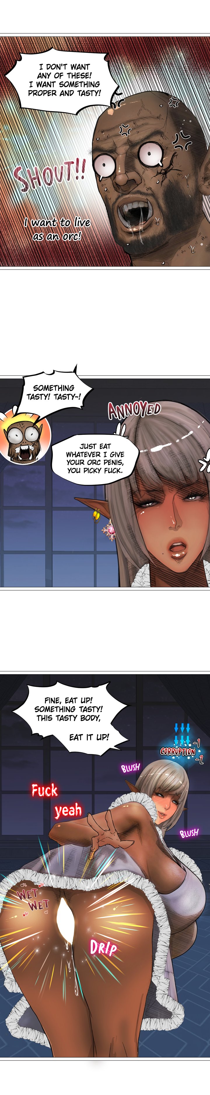 The Dark Elf Queen and the Slave Orc Chapter 11 image 12