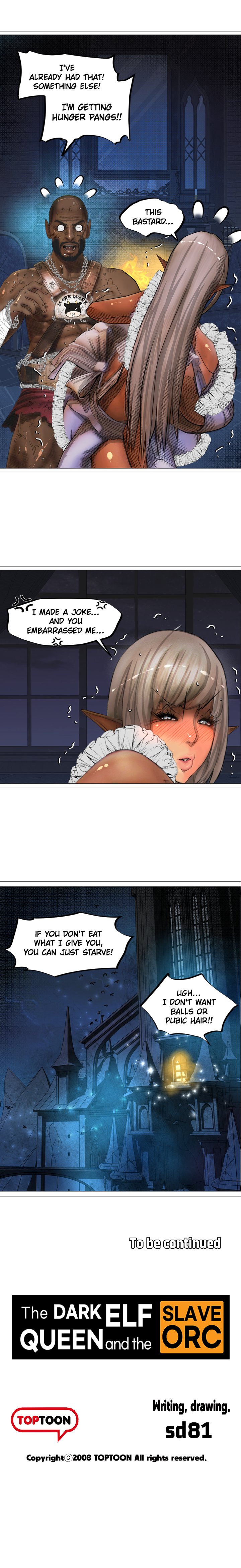 The Dark Elf Queen and the Slave Orc Chapter 11 image 13