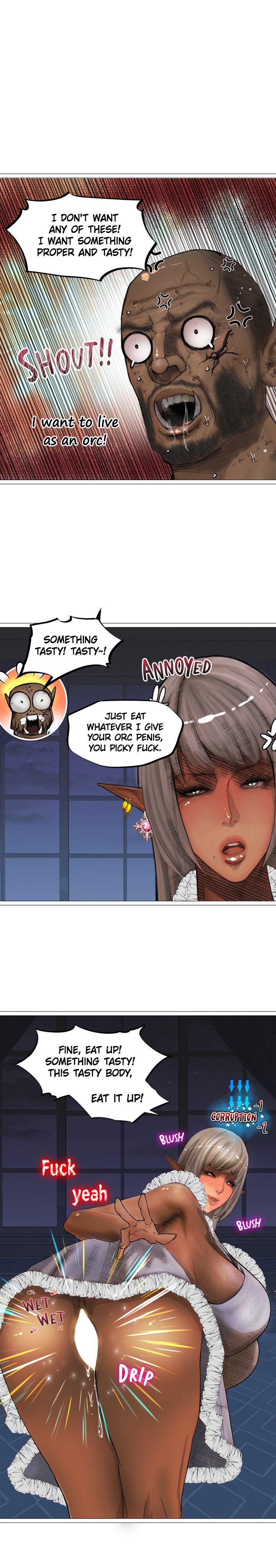 The Dark Elf Queen and the Slave Orc Chapter 12 image 0