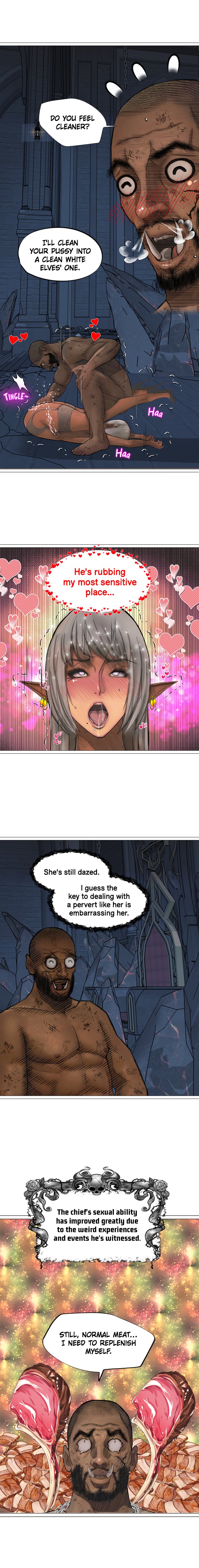 The Dark Elf Queen and the Slave Orc Chapter 14 image 8