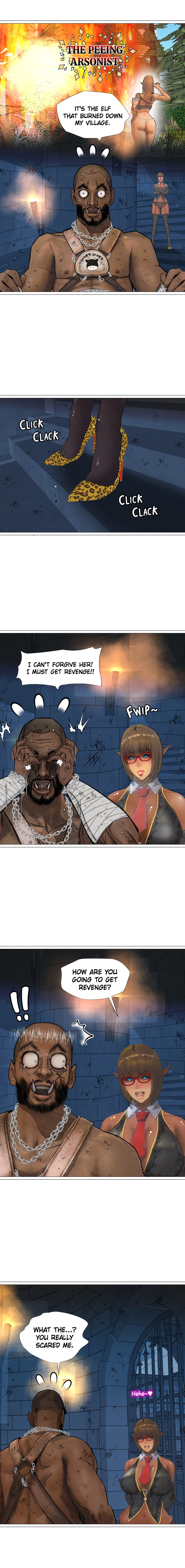 The Dark Elf Queen and the Slave Orc Chapter 15 image 12