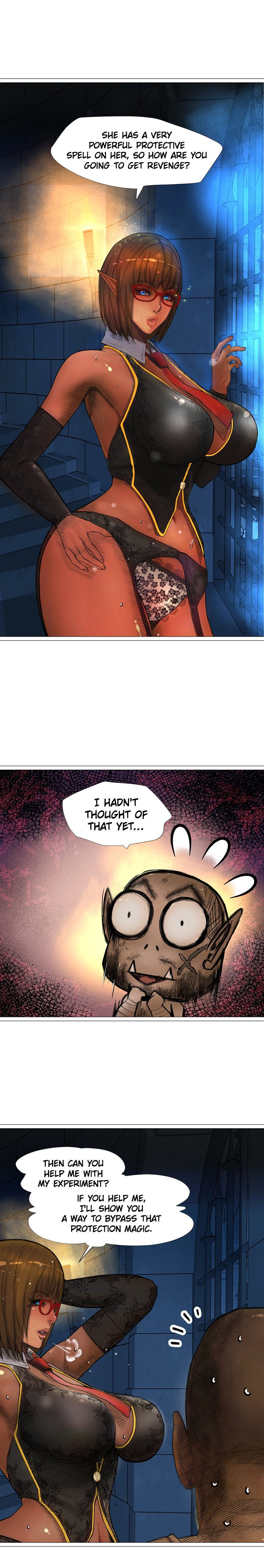 The Dark Elf Queen and the Slave Orc Chapter 15 image 13