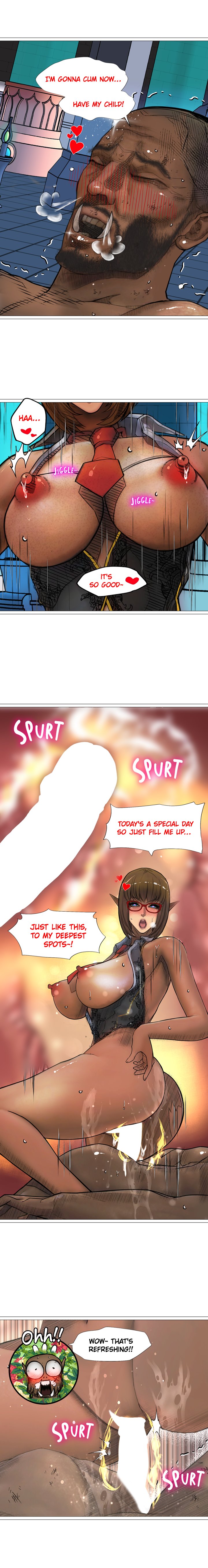 The Dark Elf Queen and the Slave Orc Chapter 16 image 10