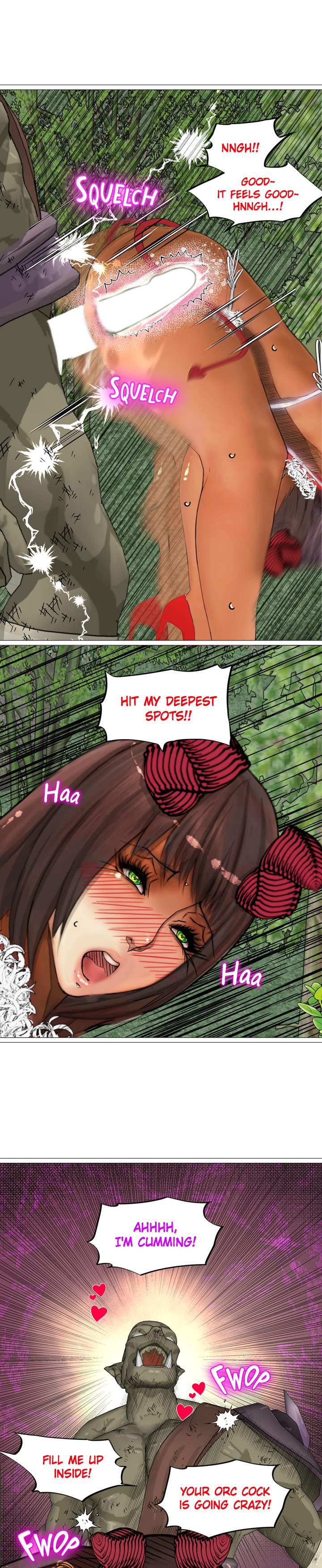 The Dark Elf Queen and the Slave Orc Chapter 17 image 17