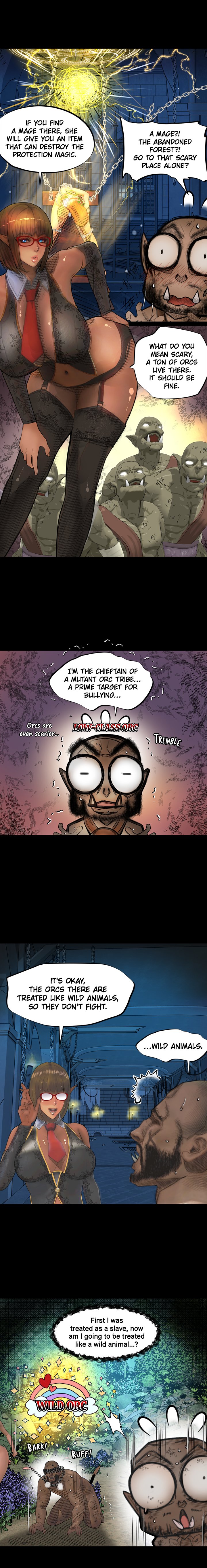 The Dark Elf Queen and the Slave Orc Chapter 17 image 6