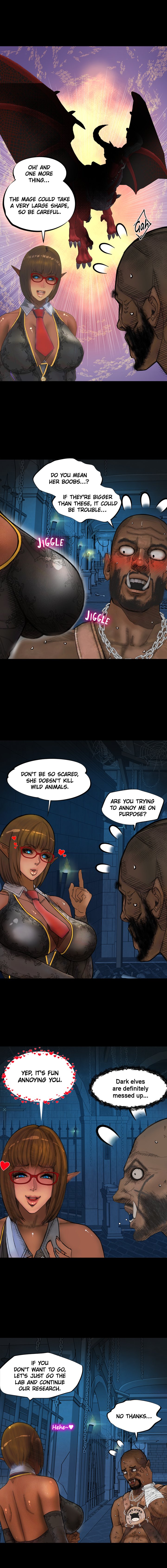 The Dark Elf Queen and the Slave Orc Chapter 17 image 7