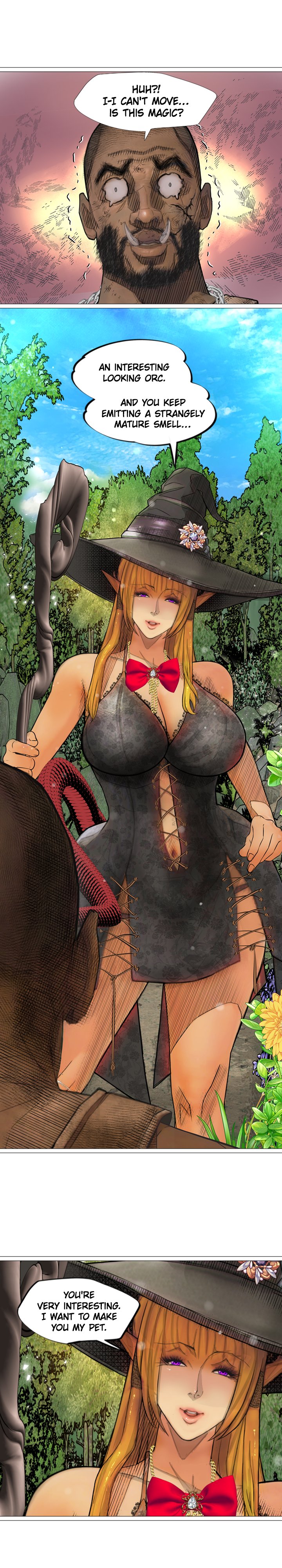 The Dark Elf Queen and the Slave Orc Chapter 18 image 1