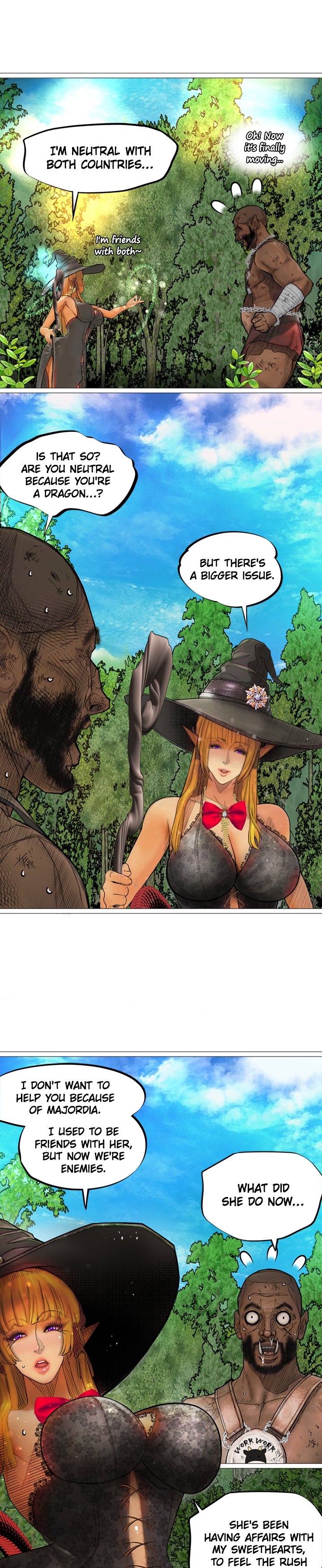 The Dark Elf Queen and the Slave Orc Chapter 18 image 4