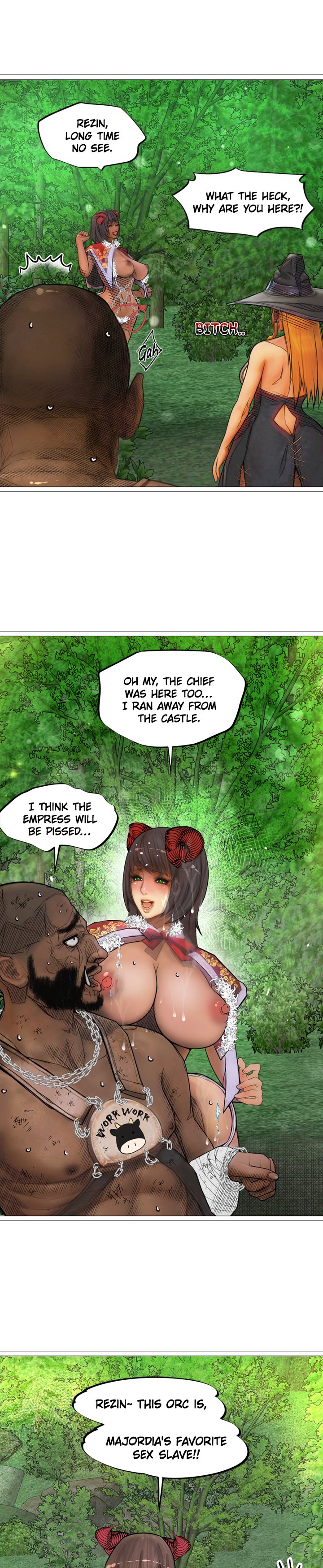 The Dark Elf Queen and the Slave Orc Chapter 18 image 8