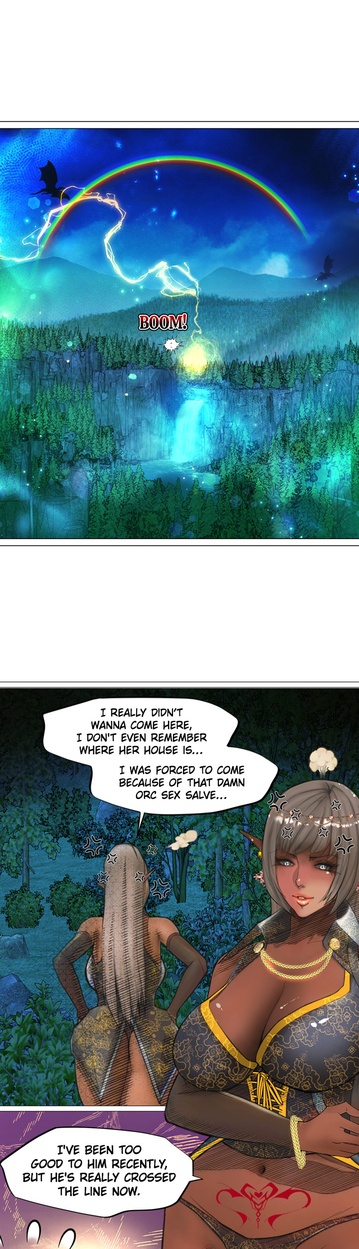 The Dark Elf Queen and the Slave Orc Chapter 19 image 16