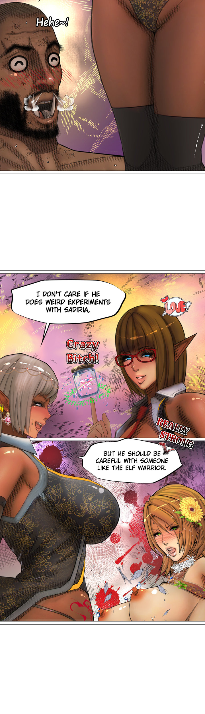 The Dark Elf Queen and the Slave Orc Chapter 19 image 17
