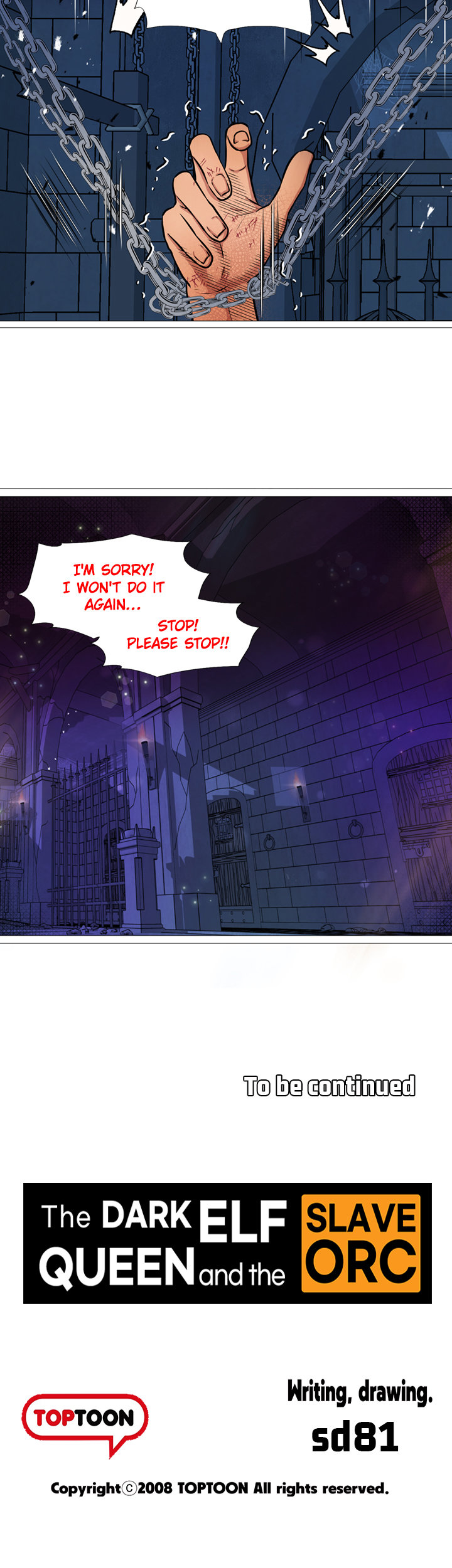 The Dark Elf Queen and the Slave Orc Chapter 19 image 36