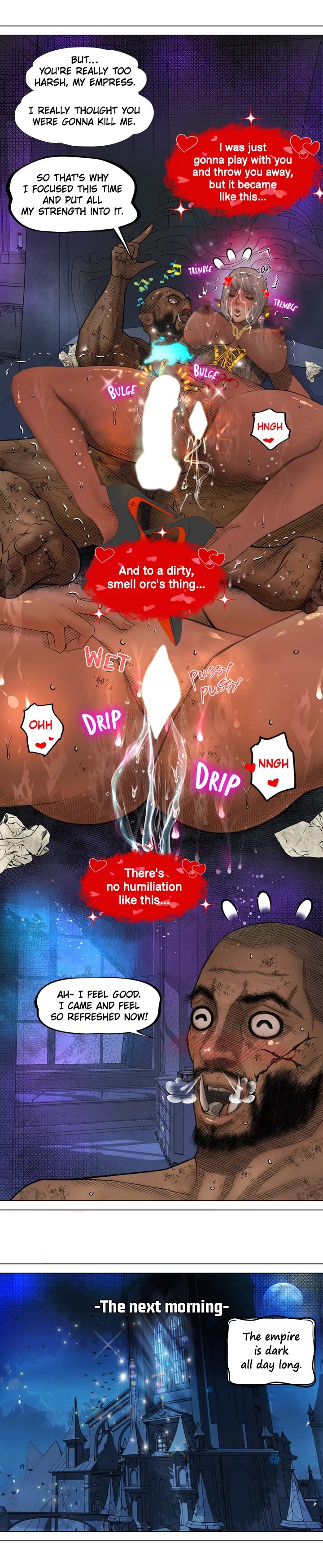 The Dark Elf Queen and the Slave Orc Chapter 2 image 11