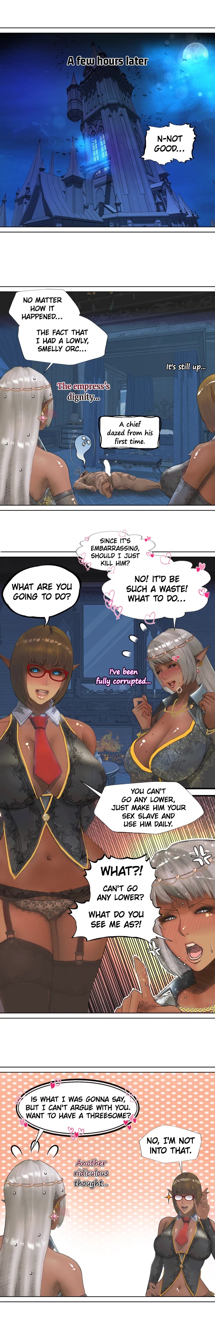 The Dark Elf Queen and the Slave Orc Chapter 2 image 6