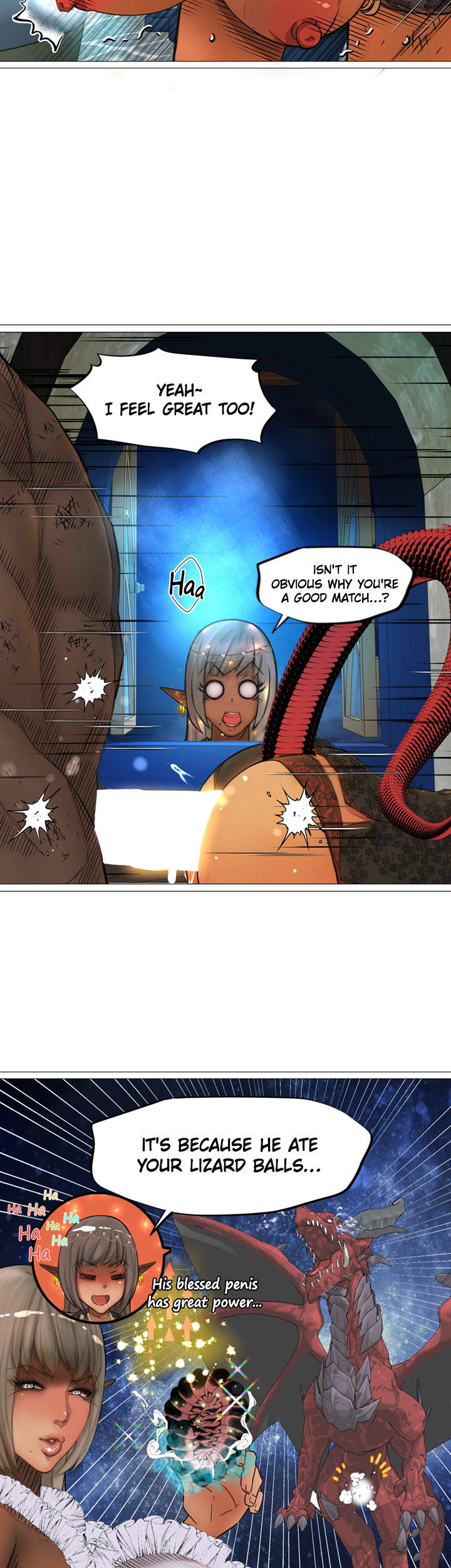 The Dark Elf Queen and the Slave Orc Chapter 20 image 19