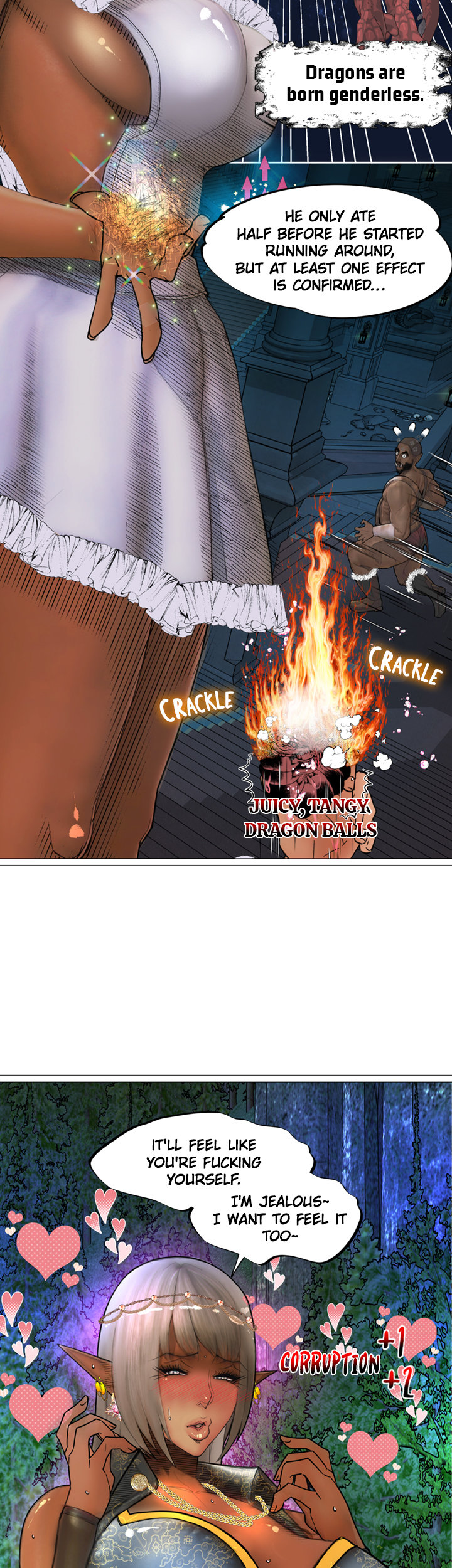 The Dark Elf Queen and the Slave Orc Chapter 20 image 20