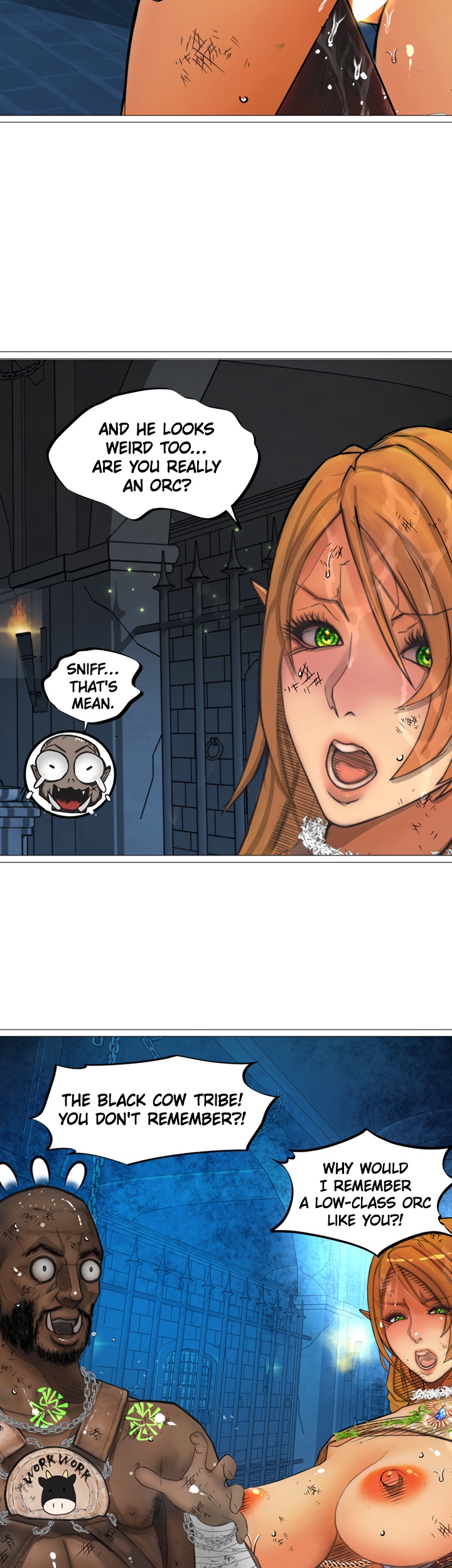 The Dark Elf Queen and the Slave Orc Chapter 21 image 10
