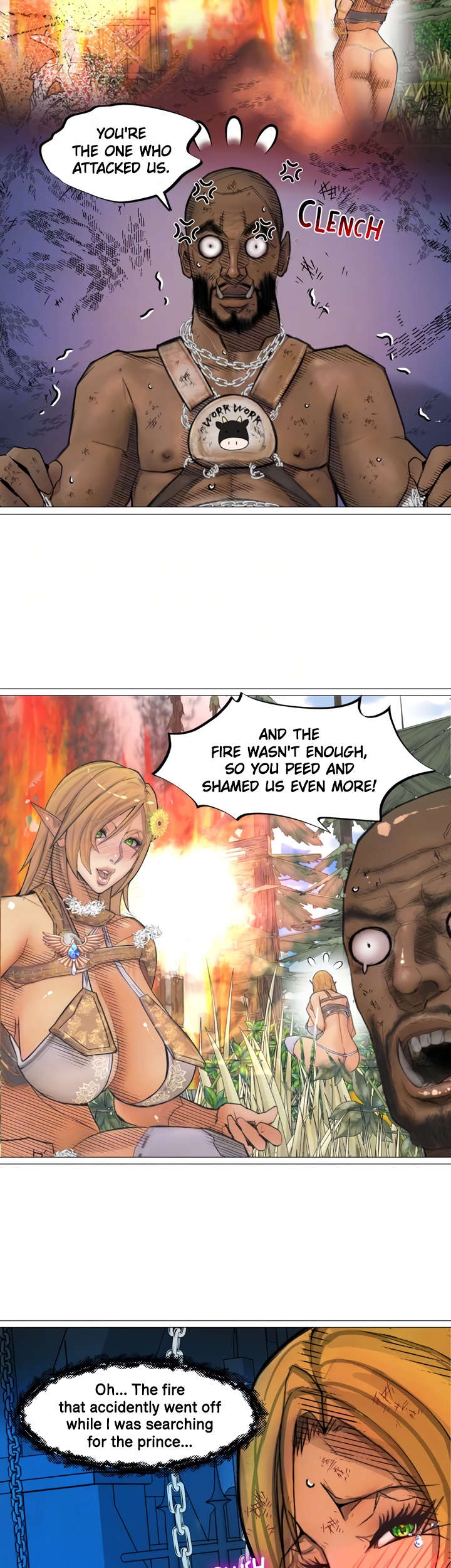 The Dark Elf Queen and the Slave Orc Chapter 21 image 13