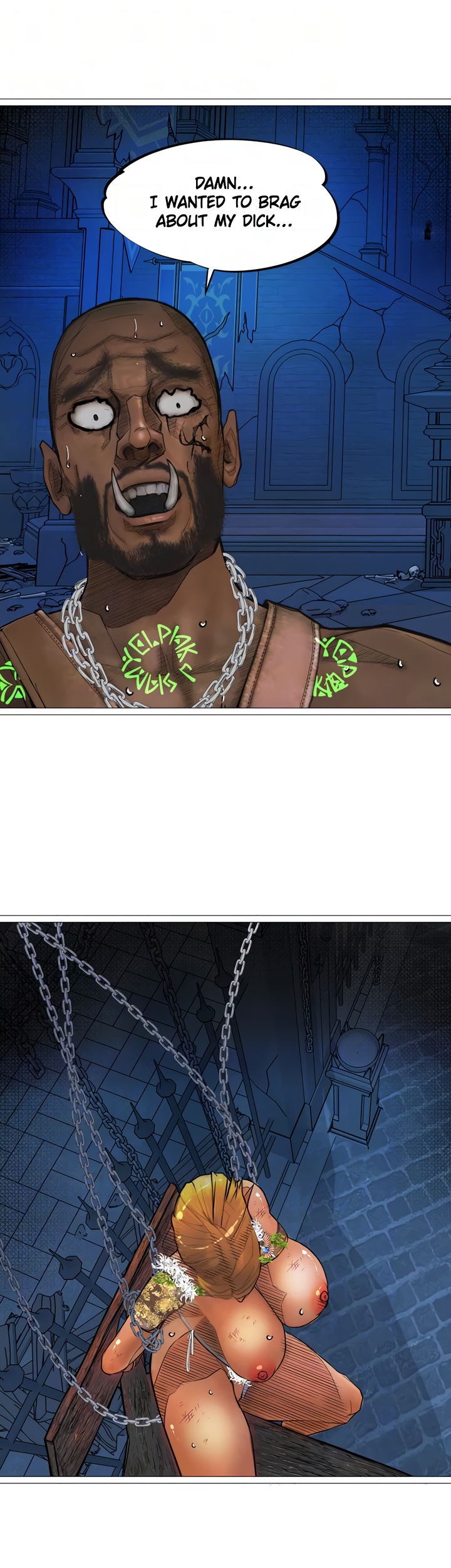 The Dark Elf Queen and the Slave Orc Chapter 21 image 3