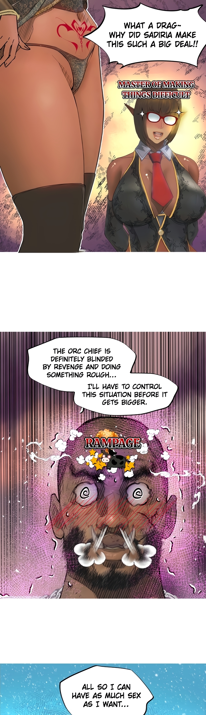 The Dark Elf Queen and the Slave Orc Chapter 22 image 15