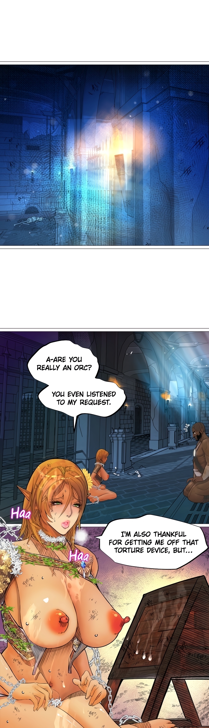 The Dark Elf Queen and the Slave Orc Chapter 22 image 17
