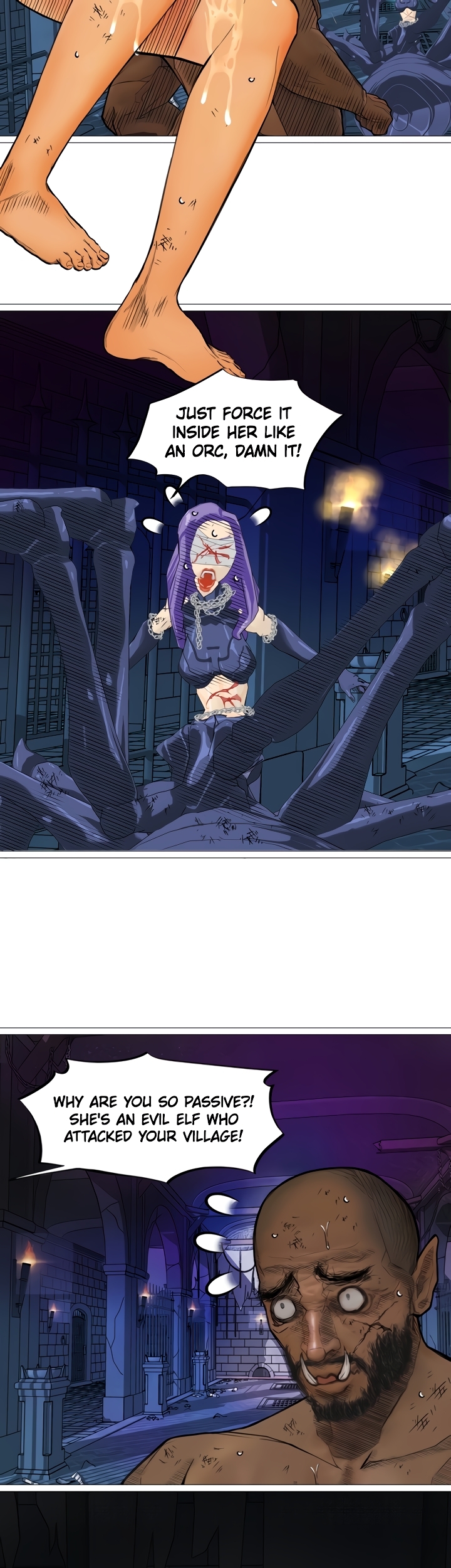 The Dark Elf Queen and the Slave Orc Chapter 23 image 14