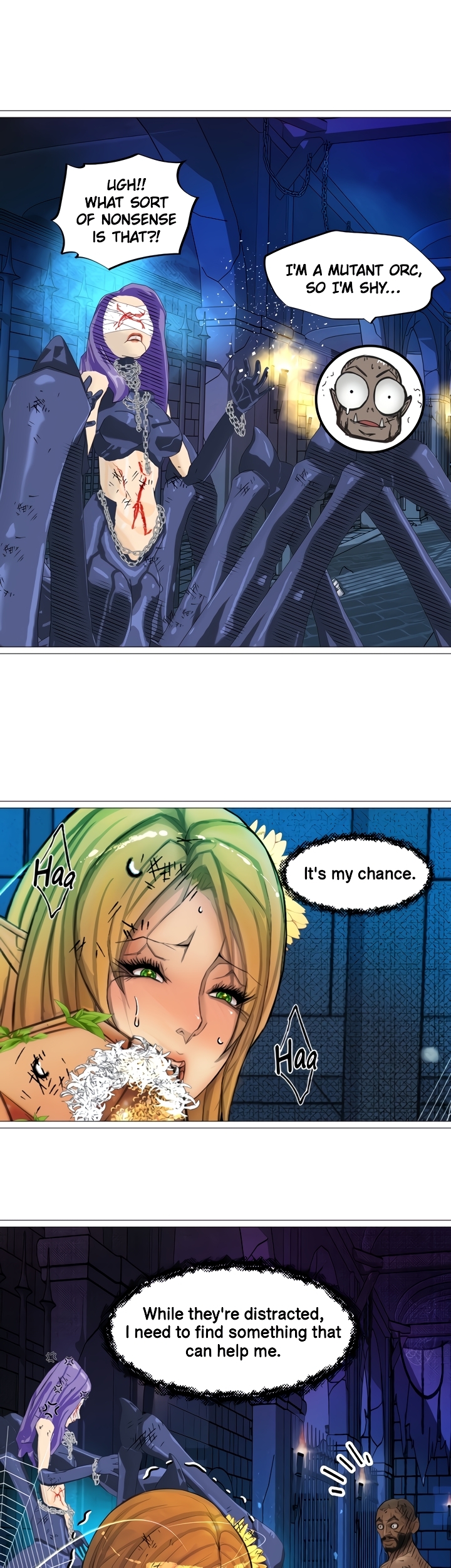 The Dark Elf Queen and the Slave Orc Chapter 23 image 16