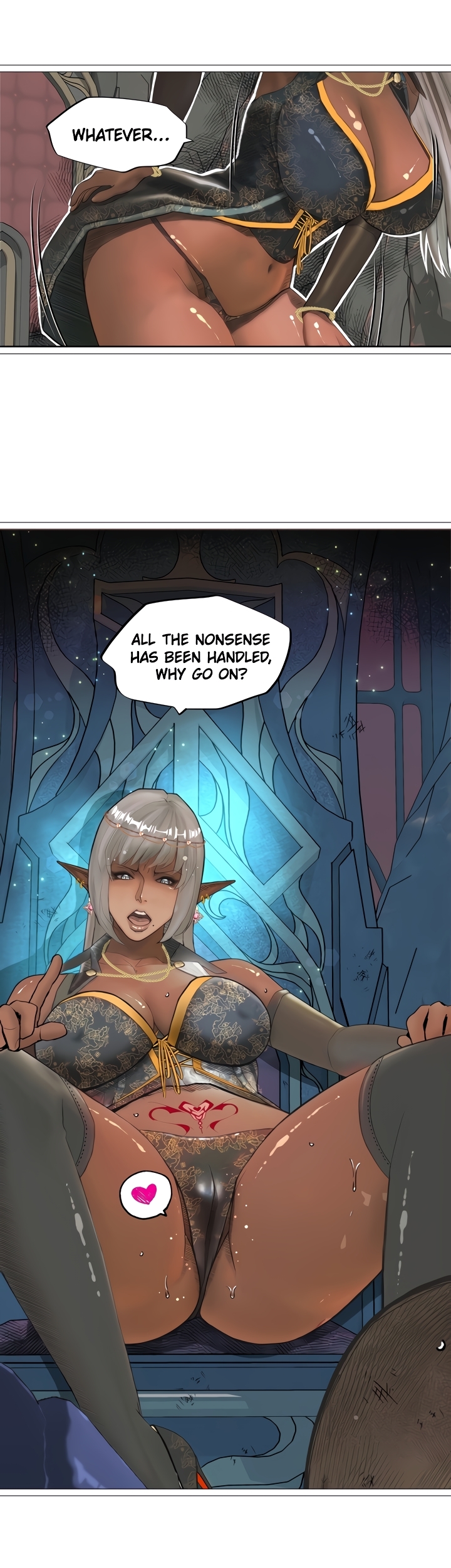 The Dark Elf Queen and the Slave Orc Chapter 23 image 33