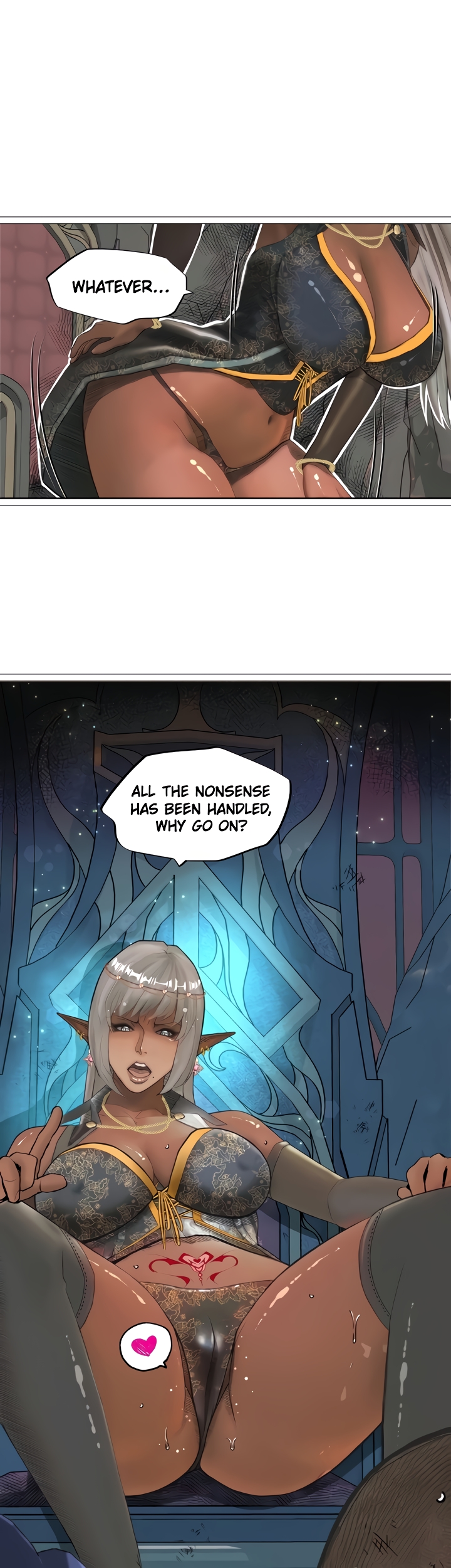 The Dark Elf Queen and the Slave Orc Chapter 24 image 0