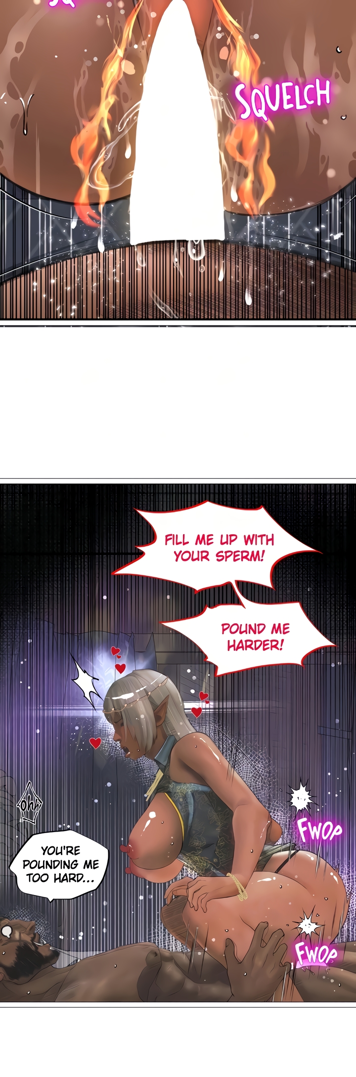 The Dark Elf Queen and the Slave Orc Chapter 24 image 15