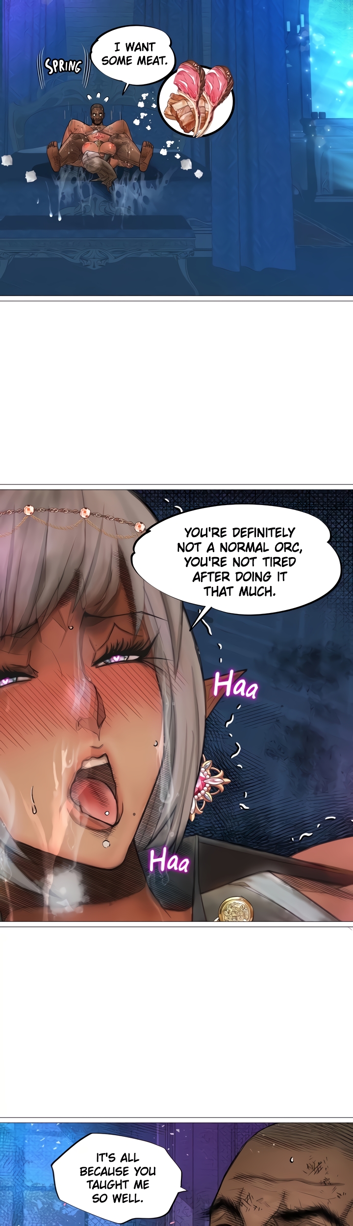 The Dark Elf Queen and the Slave Orc Chapter 24 image 27