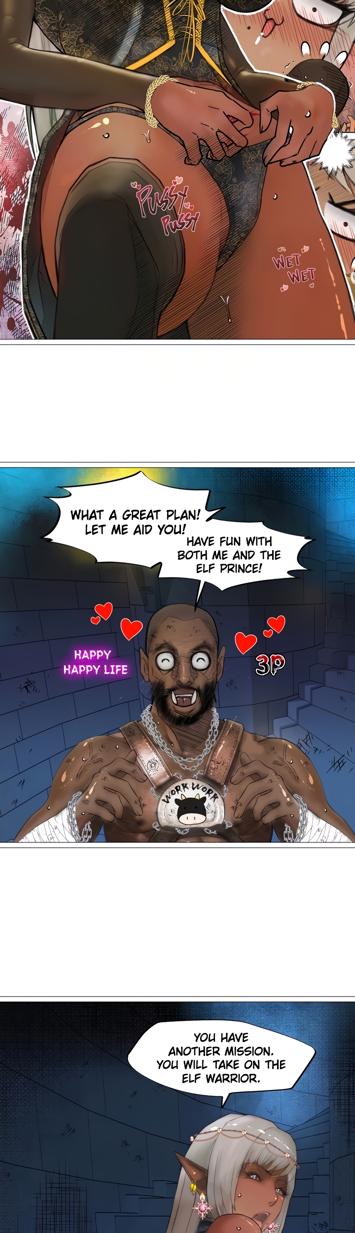 The Dark Elf Queen and the Slave Orc Chapter 25 image 13