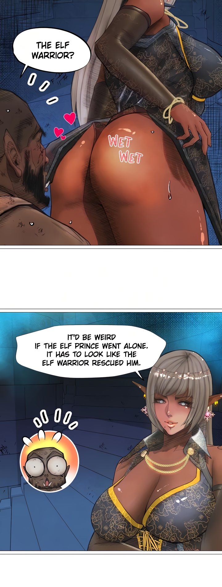 The Dark Elf Queen and the Slave Orc Chapter 25 image 14