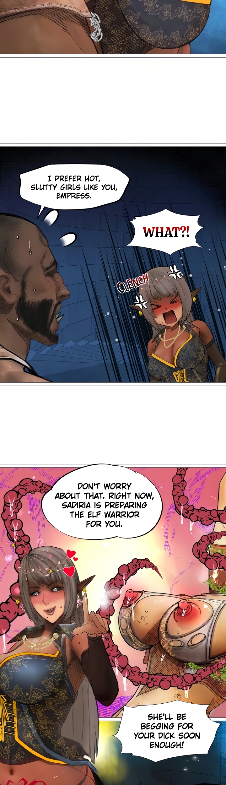The Dark Elf Queen and the Slave Orc Chapter 25 image 16