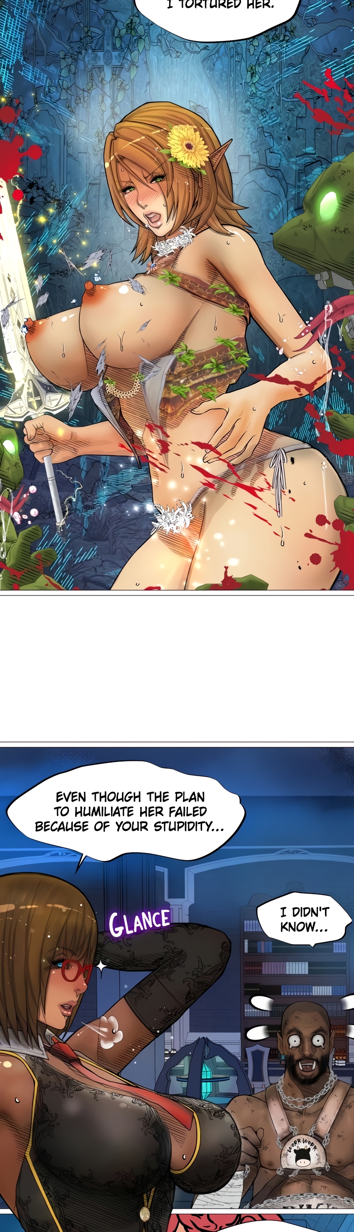 The Dark Elf Queen and the Slave Orc Chapter 25 image 26